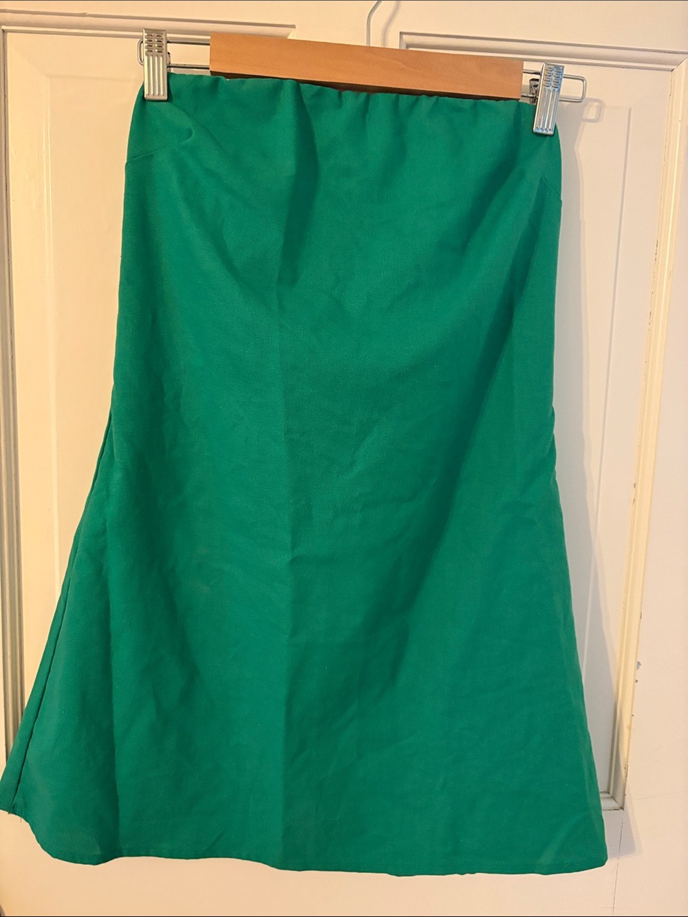 Women’s Strapless Dress Beautiful Green
